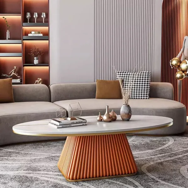 Simple Clear Side Table Japanese Organizer Small Modern Nordic Center Computer Coffee Table Writing Mesas Bajas Patio Furniture - Image 5