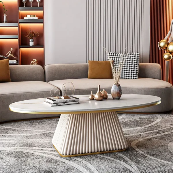 Simple Clear Side Table Japanese Organizer Small Modern Nordic Center Computer Coffee Table Writing Mesas Bajas Patio Furniture - Image 2