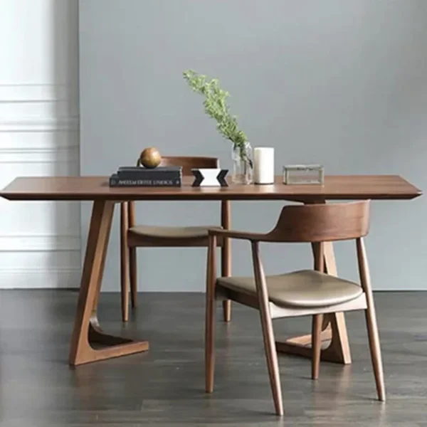Italy Stands Dining Table Wooden Luxury Design Modern Dining Table Living Waterproof Nordic Mesa De Comedor Kitchen Furniture - Image 2