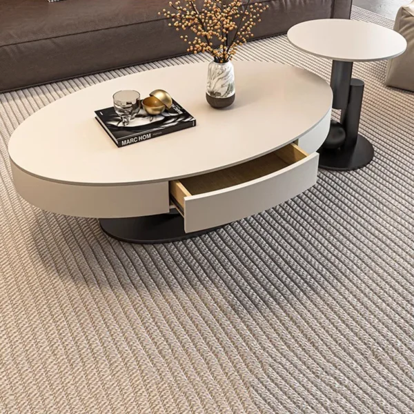 Space Saving Standing Coffee Table Nordic Decoration Living Room Designer Side Table Center Meubles Lounge Suite Furniture - Image 6