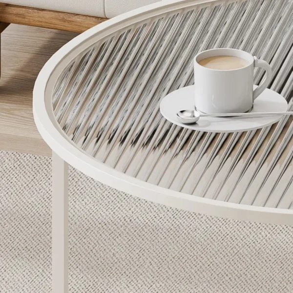 Luxury Simple Side Table Decor Modern Nordic Minimalist Coffee Tables Glam Round Table Basse De Salon Living Room Furniture - Image 4