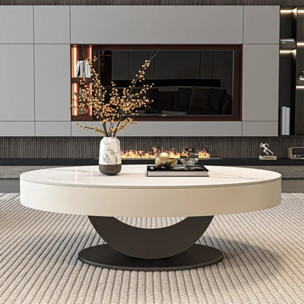 Space Saving Standing Coffee Table Nordic Decoration Living Room Designer Side Table Center Meubles Lounge Suite Furniture - Image 4