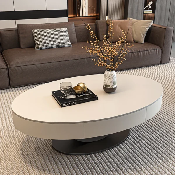 Space Saving Standing Coffee Table Nordic Decoration Living Room Designer Side Table Center Meubles Lounge Suite Furniture - Image 5