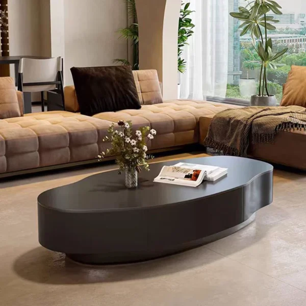 Simple Aesthetic Coffee Table Decoration Antique Kitchen Book Nordic Space Saving Side Table Center Kaffee Tische Home Furniture - Image 4
