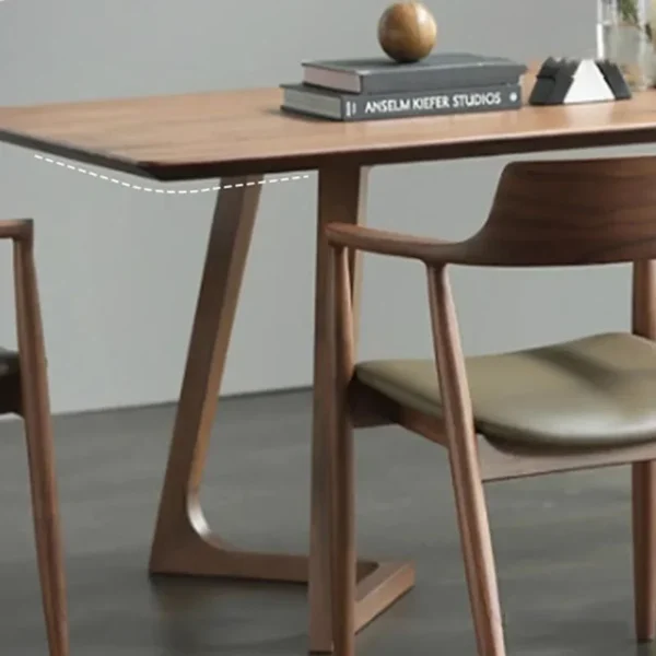 Italy Stands Dining Table Wooden Luxury Design Modern Dining Table Living Waterproof Nordic Mesa De Comedor Kitchen Furniture - Image 5