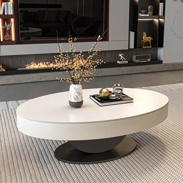 Space Saving Standing Coffee Table Nordic Decoration Living Room Designer Side Table Center Meubles Lounge Suite Furniture - Image 2