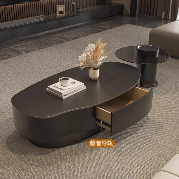 Simple Aesthetic Coffee Table Decoration Antique Kitchen Book Nordic Space Saving Side Table Center Kaffee Tische Home Furniture - Image 3